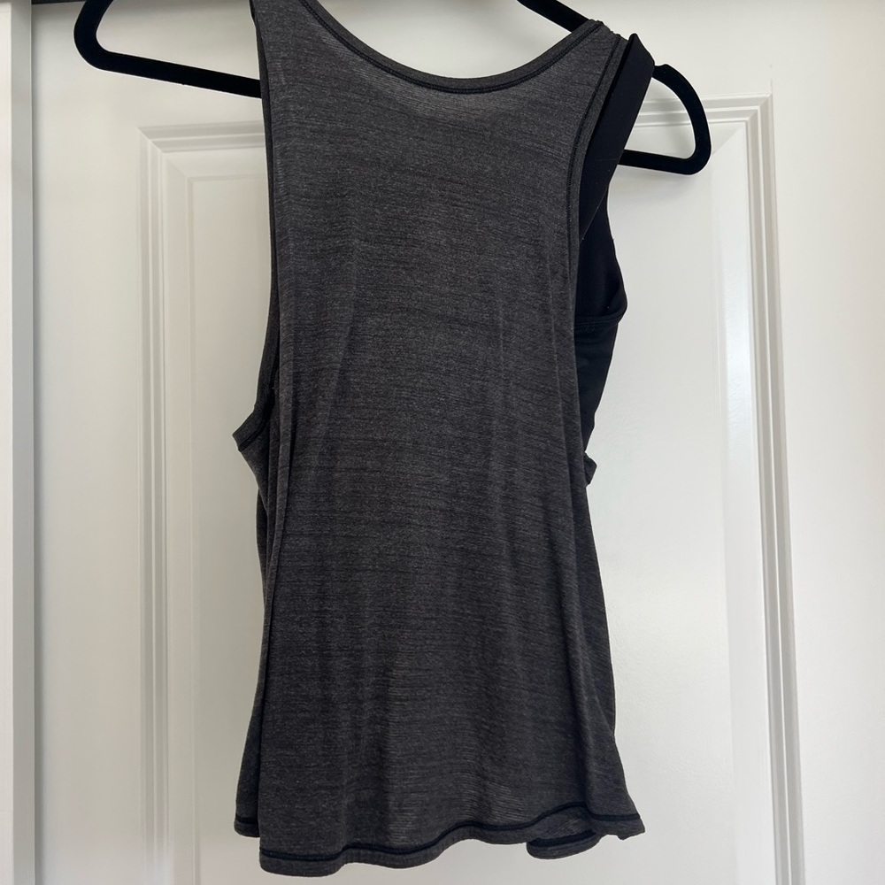 Lululemon Athletica Charcoal Tank Top